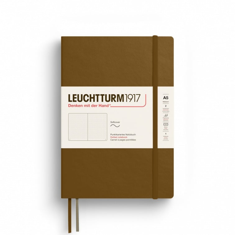 Medium A5 pontozott lapos SOFTCOVER notebook