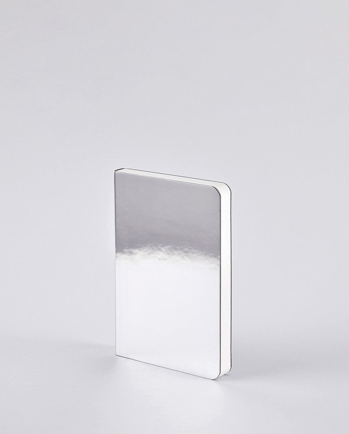 Graphic S pontozott lapos jegyzetfüzet Shiny Starlet - Silver