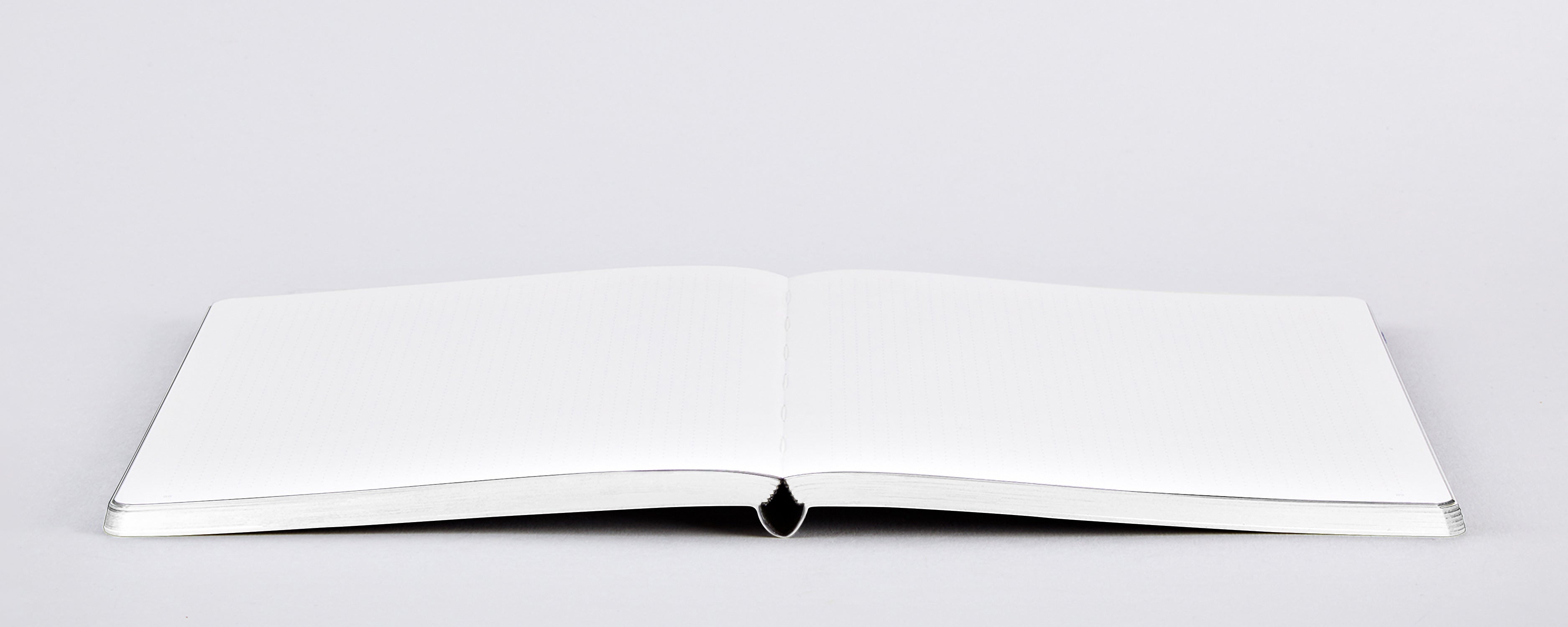 Graphic L Light dotted flat notebook - Lines by Myriam Beltz
