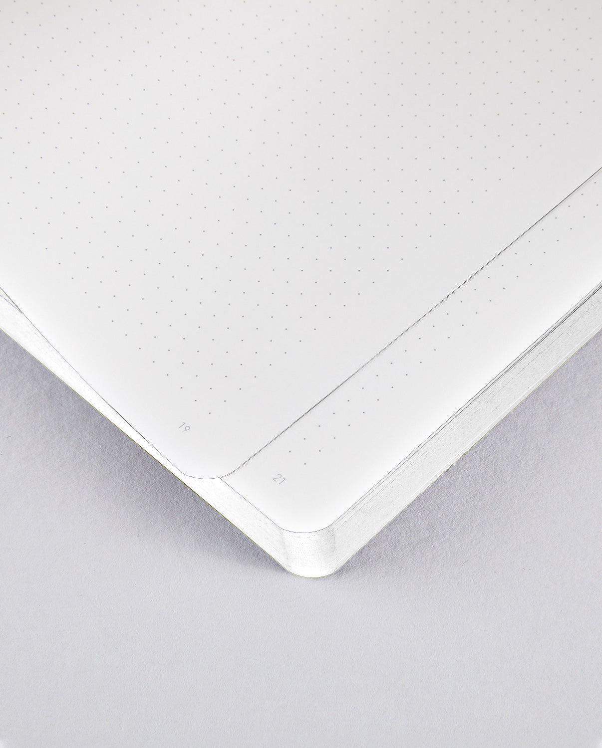 Graphic L Light dotted flat notebook - Lines by Myriam Beltz