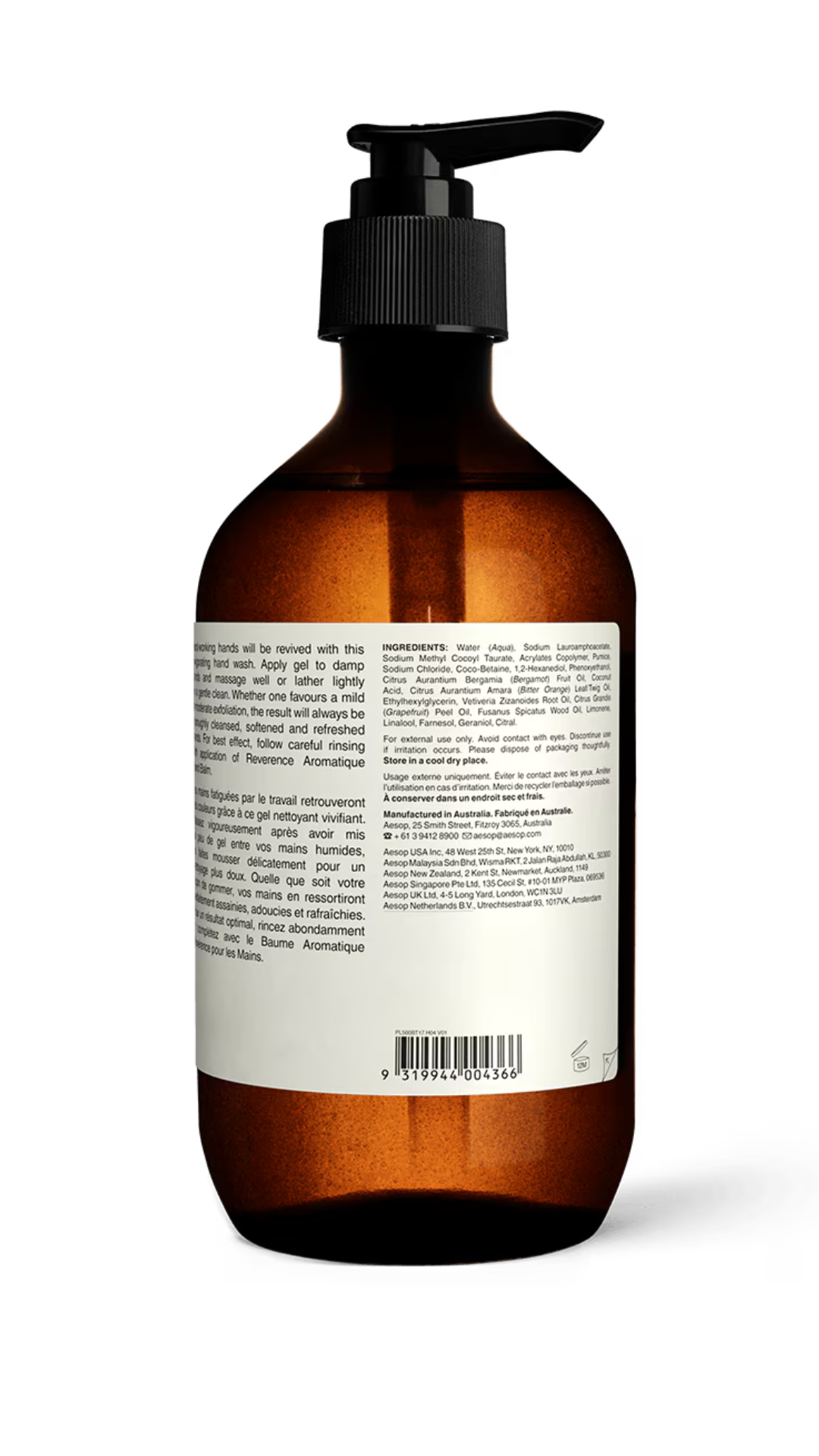 Reverence Aromatique kézmosó 500ml