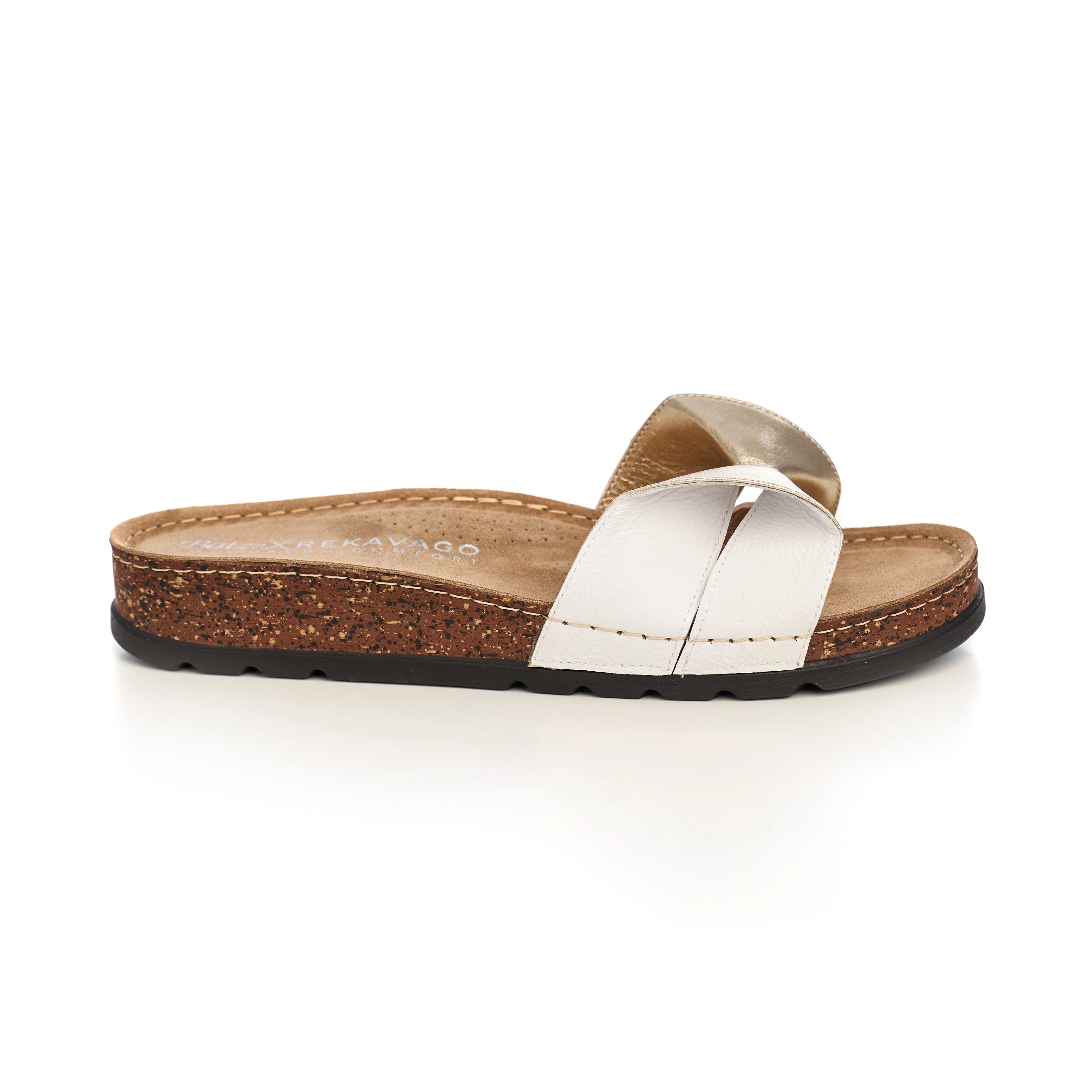 Pretty Day Gold-White papucs