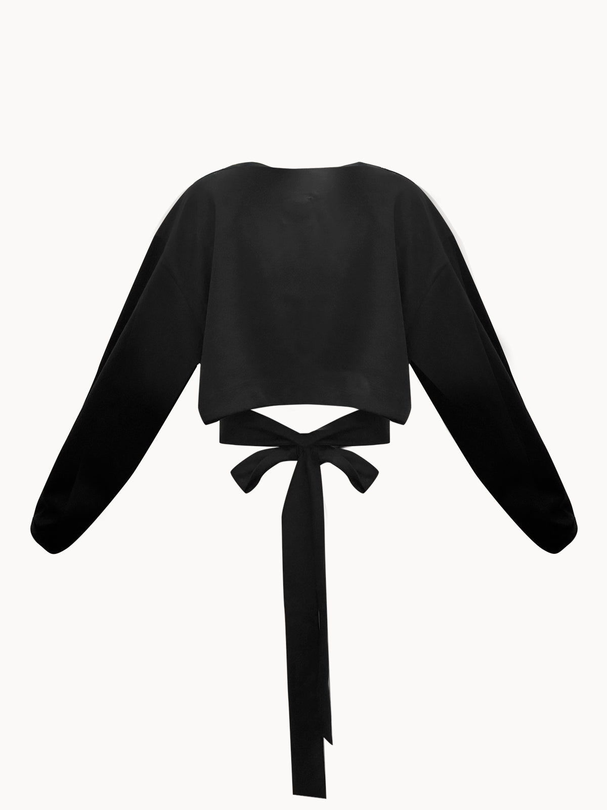 Blank canvas black knit women's sweater