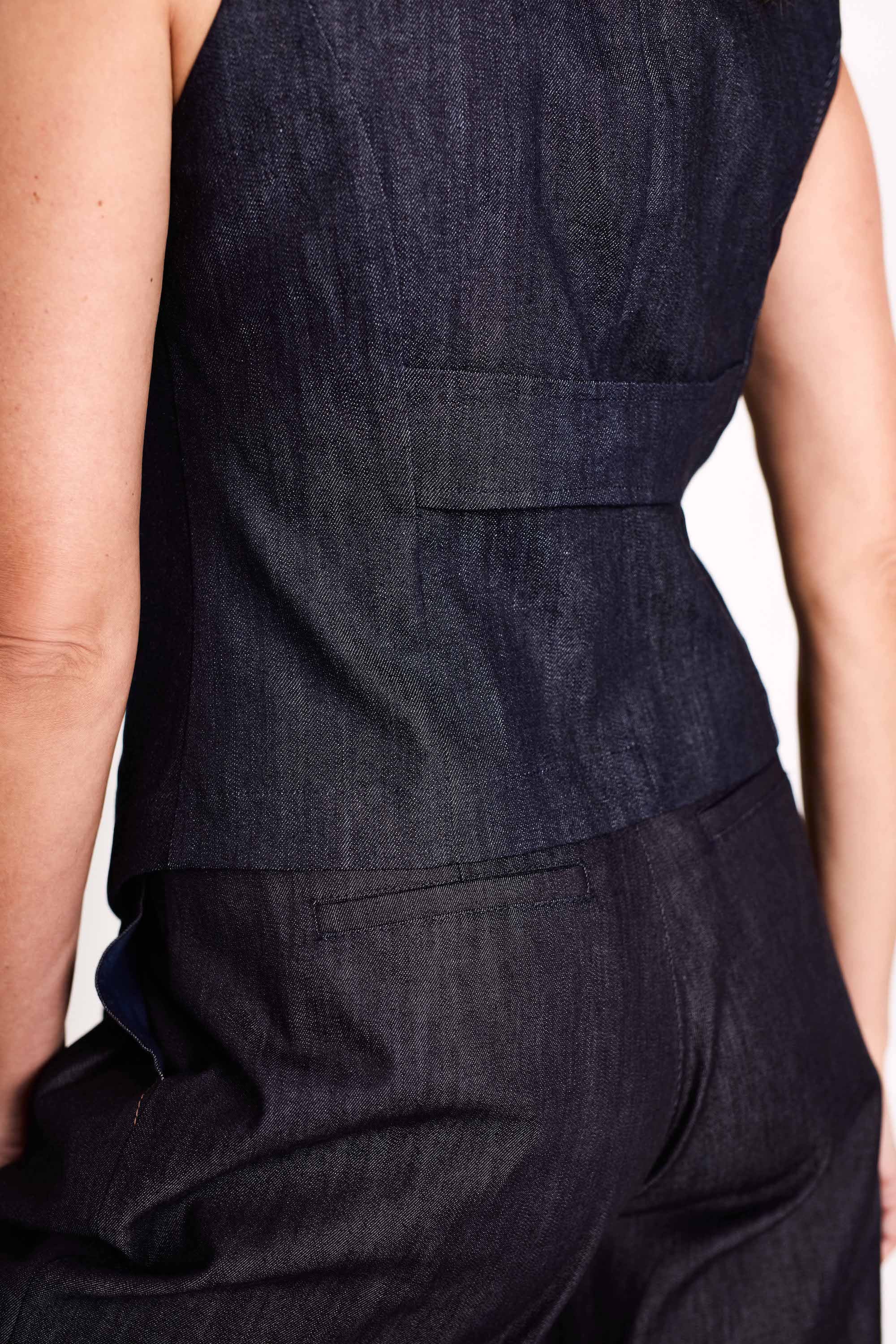 TAYLOR denim vest