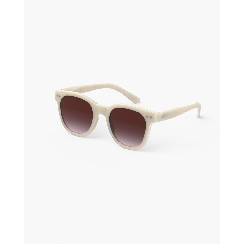 OVERSIZE TRAPEZOID N sunglasses, Vintage Cream