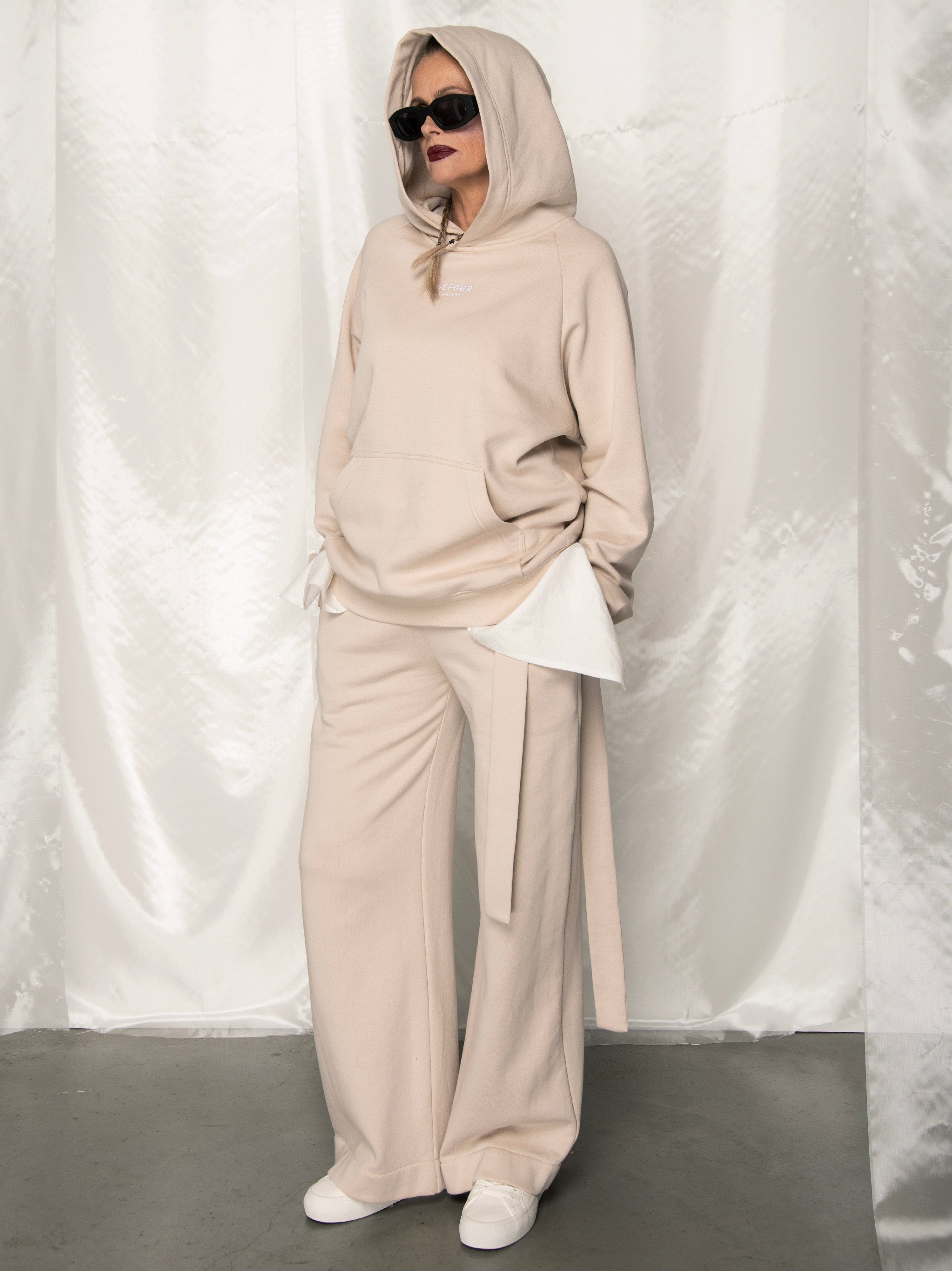 BAND JOGGER beige pants