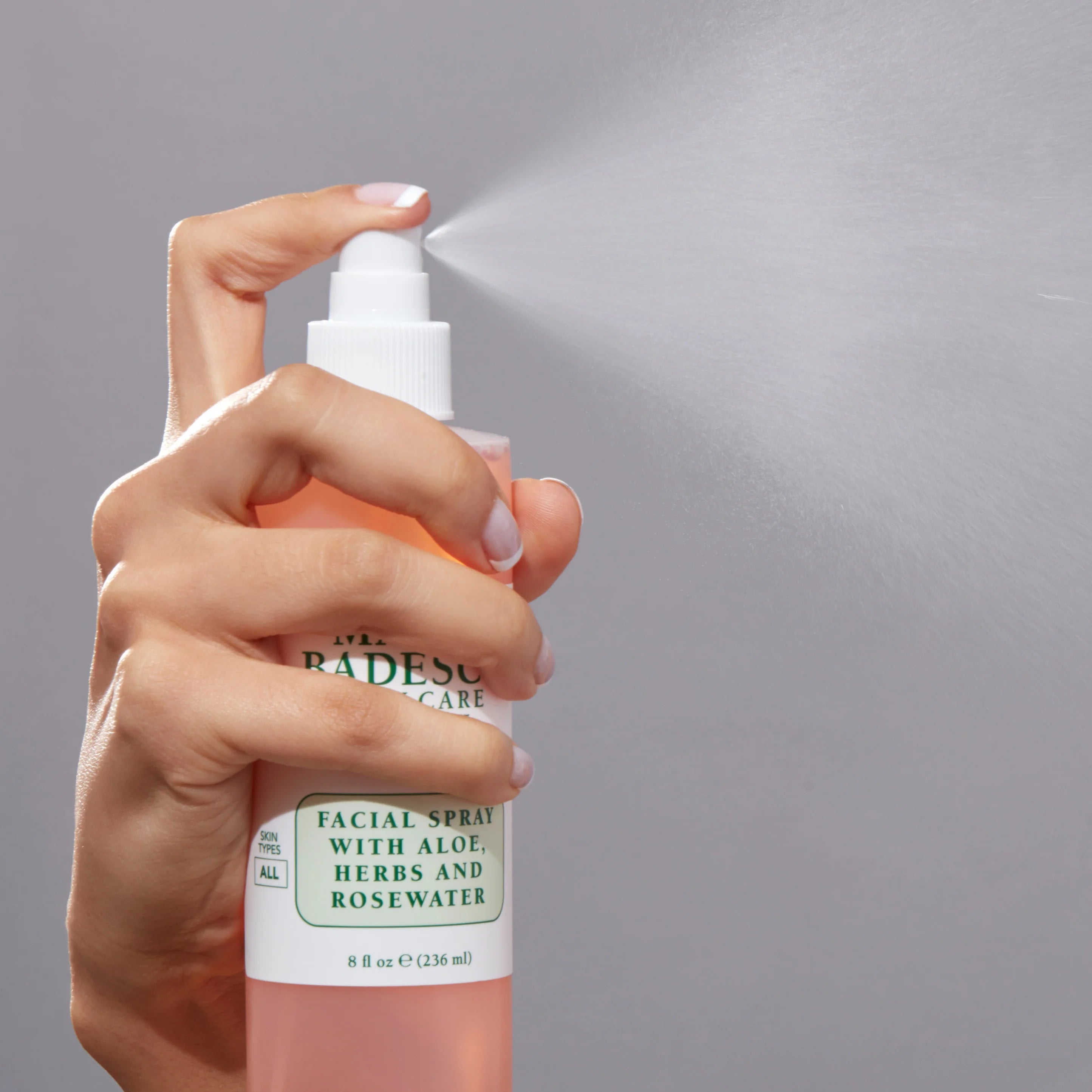 Facial arcpermet aloe verával, gyógynövényekkel és rózsavizes kivonattal 118ml