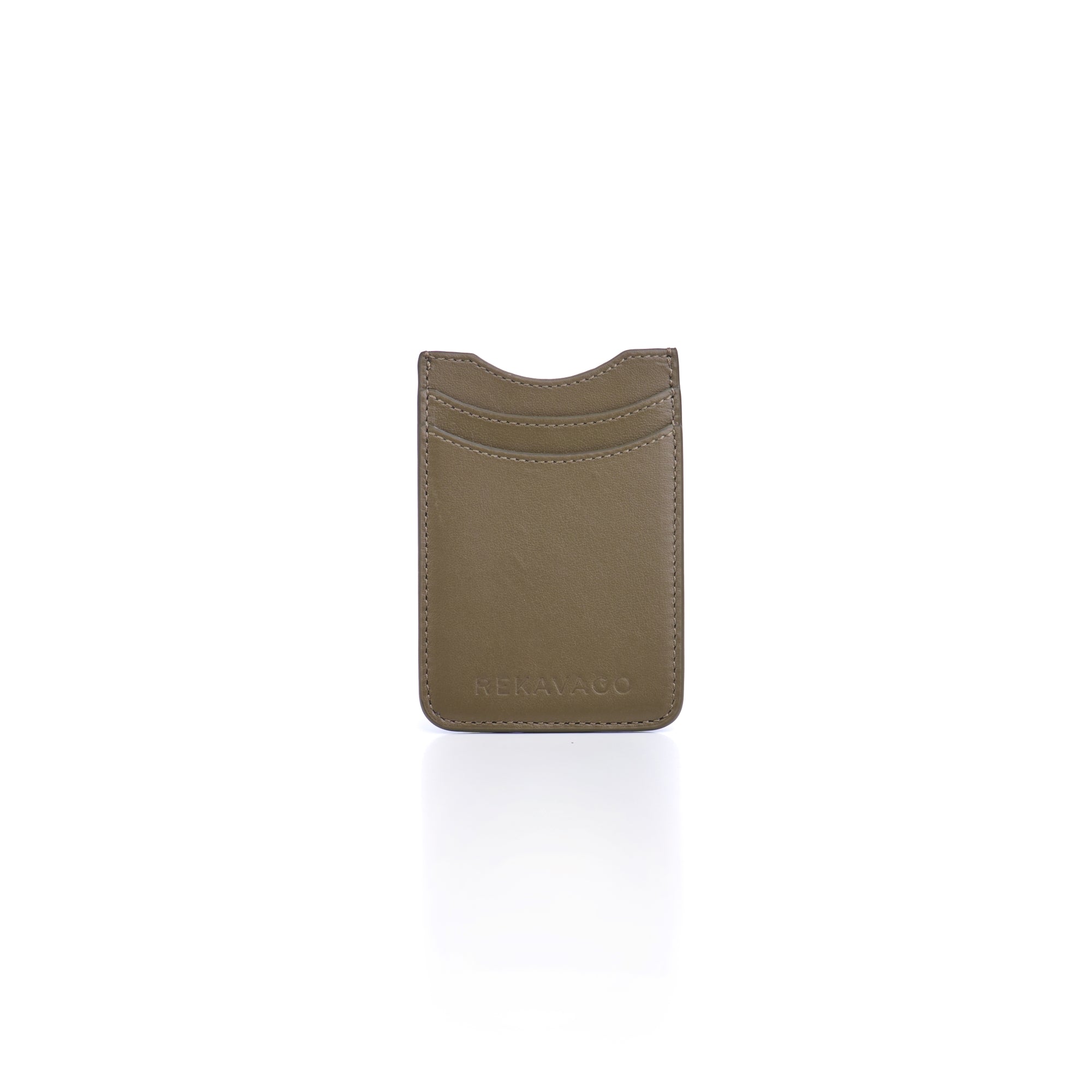 ALL IN moss green card holder