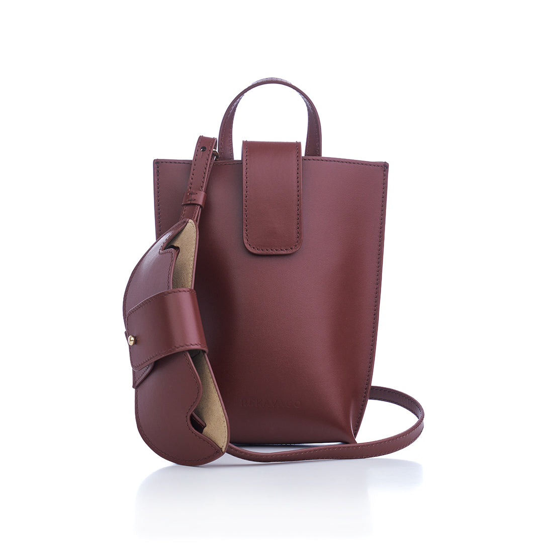 MILLA MINI BAG chocolate brown bag