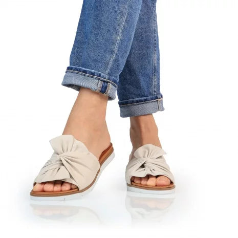 Amelia beige papucs